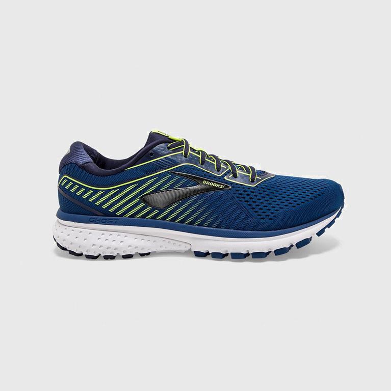 Brooks Ghost 12 Australia - Men's Road Running Shoes - Blue (038964-IHN)